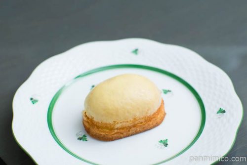 【愛媛のまじめな洋菓子店 永久堂】レモンケーキ横から見た図