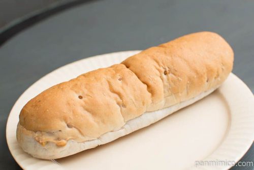 くるみフランス　つぶあん＆マーガリン【Pasco】横から見た図