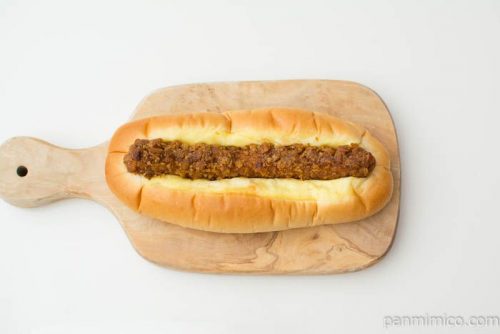 ソースカツソーセージ【Pasco】上から見た図