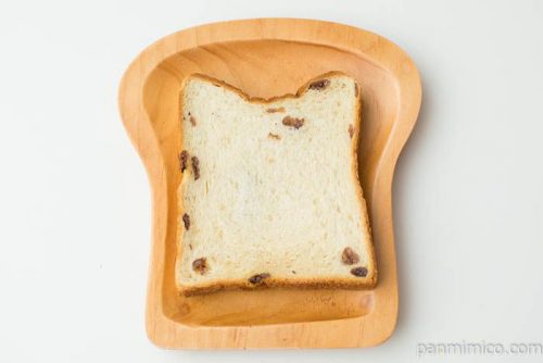 レーズンブレッド【Pasco】上から見た図