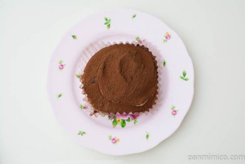 ティラミス仕立てのクリームパンケーキ【ローソン】上から見た図