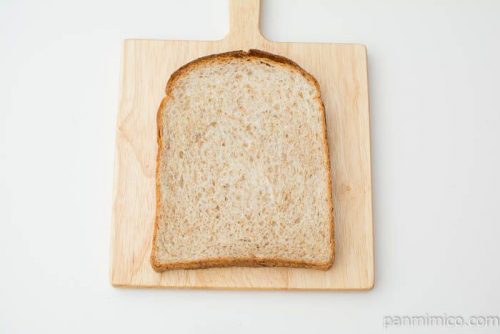 全粒粉山型ブレッド【オイシス】上から見た図