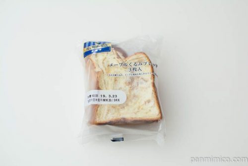 KBCメープルくるみブレッド3枚入【神戸屋】パッケージ写真