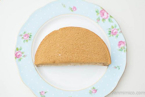 コーヒーサンドモカ【ヤマザキ】上から見た図