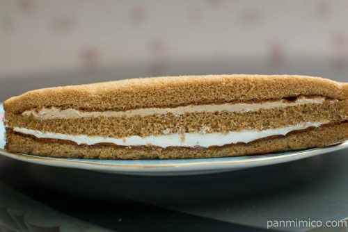 コーヒーサンドモカ【ヤマザキ】断面図