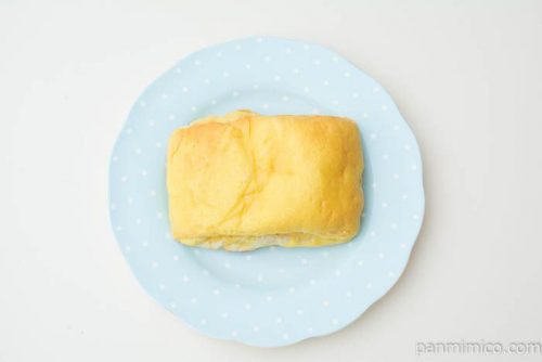 メロンケーキデニッシュ【ヤマザキ】上から見た図