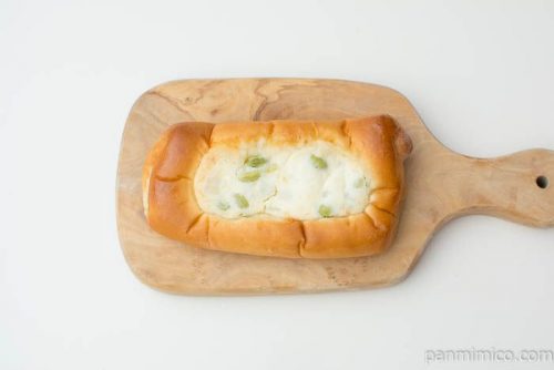 たっぷりポテトサラダ　枝豆入り【第一パン】上から見た図