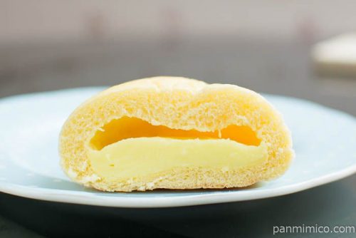 関東・栃木レモンクリームパン【第一パン】断面図