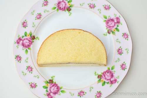 ホイップサンドケーキ(バニラヨーグルトクリーム使用)ヤマザキ上から見た図