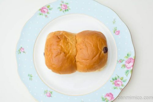 ぶどうぱん（マーガリンサンド）【ヤマザキ】上から見た図