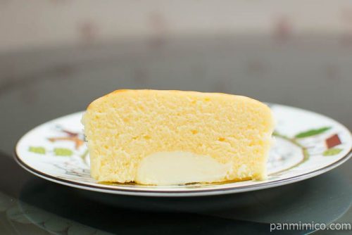 PABLO チーズタルトみたいなむしぱん【ローソン】断面図