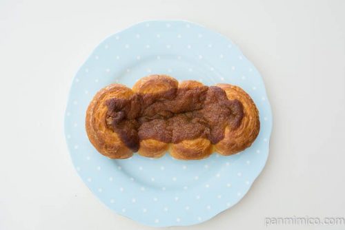 国産小麦のコーヒーくるみデニッシュ【Pasco】上から見た図