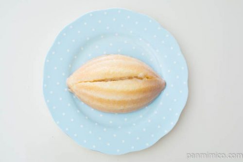 紀州南高梅のケーキ【フジパン】上から見た図