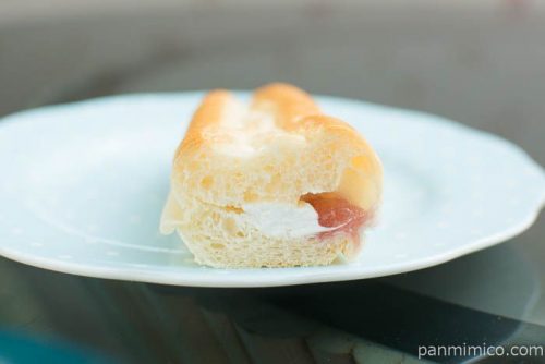 大阪もん ファボールサンドワイン＆ホイップ【ローソン】断面図