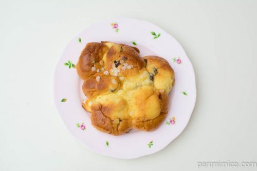 マチノパン　ぶどうのぶどうぱん【ローソン】上から見た図