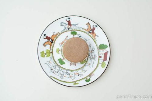 サクバタ サクッとバターサンドキャラメル【ローソン】上から見た図