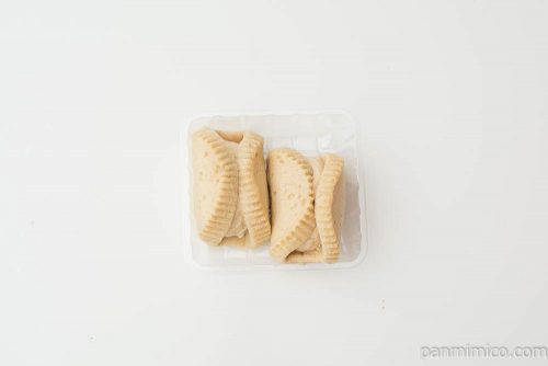 黒糖オムレット(ミルキークリーム)【不二家】上から見た図