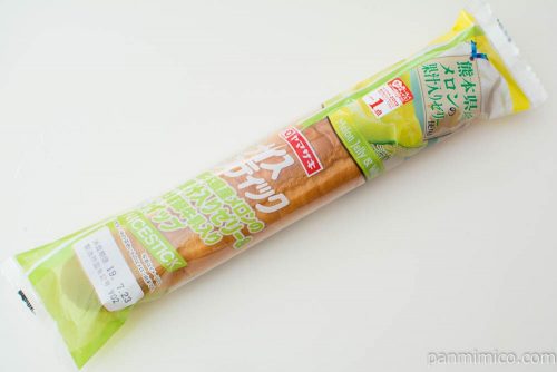 ヤマザキナイススティック（熊本県産メロンの果汁入りゼリー＆大阿蘇牛乳入りホイップ）パッケージ