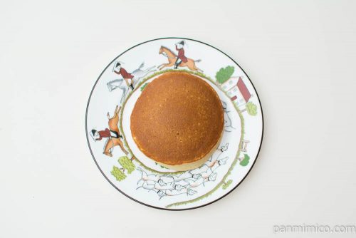ファミリーマート バナナ味わうパンケーキ（バナナ＆ミルク）上から見た図