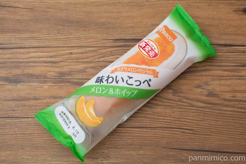 味わいこっぺ メロン＆ホイップ【Pasco】パッケージ
