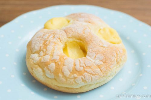 ブリオッシュ風クリームパン【第一パン】横から見た図