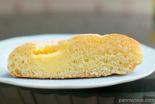 ブリオッシュ風クリームパン【第一パン】断面図