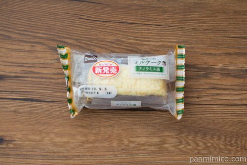 ミルケーク ティラミス風【Pasco】パッケージ
