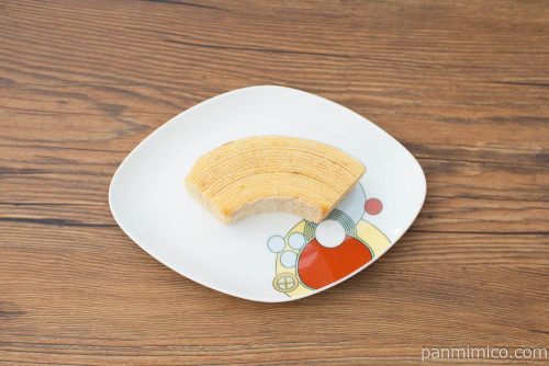 厚ぎりバウムPasco上から見た図