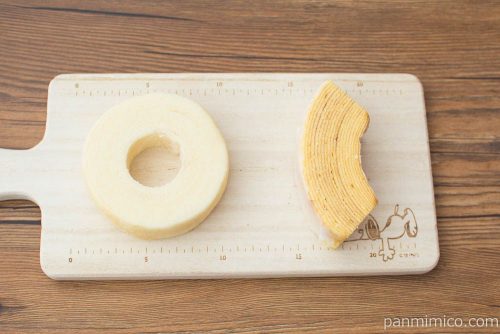 国産小麦の白いバウムと厚切りバウム【Pasco】