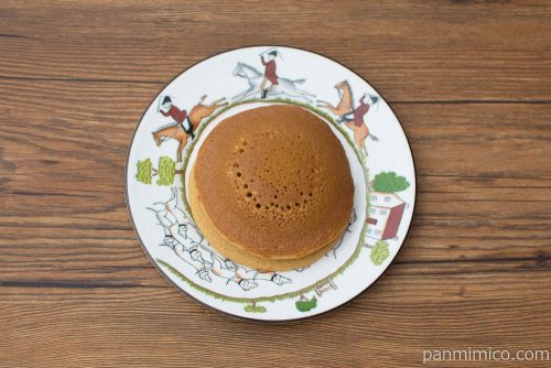 マロンパンケーキ ミルクの香り 2個入【Pasco】上から見た図