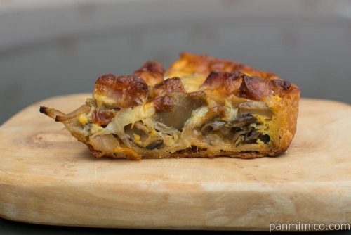 ル・ディマンシュ トアロード店キッシュ・シャンピニオン断面図