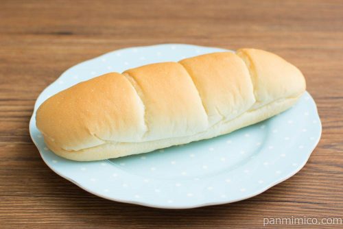 ちぎりコッペ六甲山麓ミルク【フジパン】横から見た図