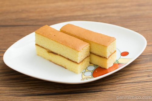国産小麦のカステラ4個入【Pasco】横から見た図