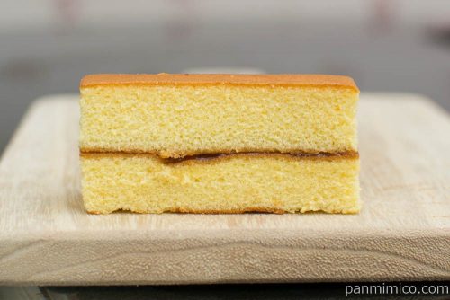 国産小麦のカステラ4個入【Pasco】断面図