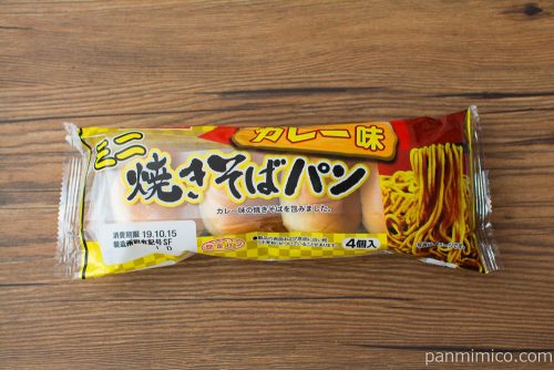 ミニ焼きそばパン（4）【ヤマザキ】パッケージ