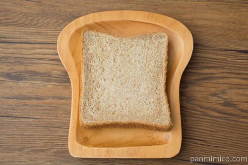 全粒粉入りブラン食パン【神戸屋】上から見た図