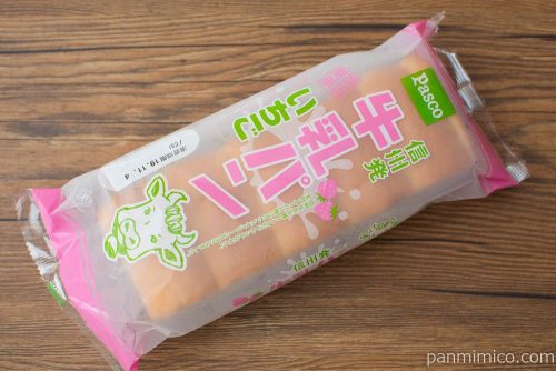 牛乳パン いちご【Pasco】パッケージ