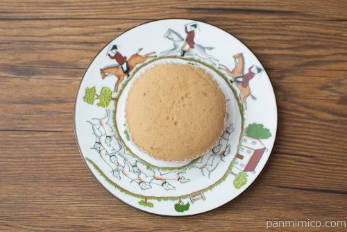 タピオカミルクティー蒸し【神戸屋】上から見た図