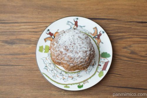 ザクザクデニッシュ（ティラミス風味）【ヤマザキ】上から見た図