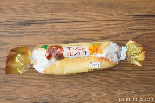 ずっしりマロンケーキ【ヤマザキ】パッケージ