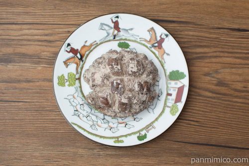 アップルフリッター【ファミリーマート】上から見た図