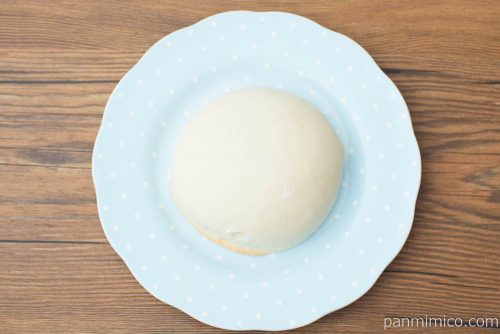 ミルククリームパン【ヤマザキ】上から見た図