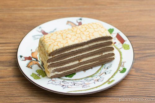 ミルケーク キャラメルナッツ【Pasco】横から見た図