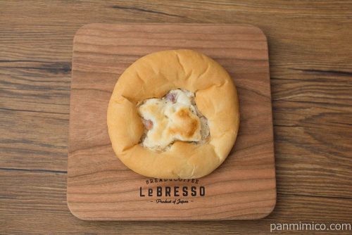 ベーコンポテトペッパー【Pasco】上から見た図