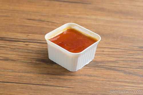 ねっとりイタリアンプリン【ファミリーマート】横から見た図