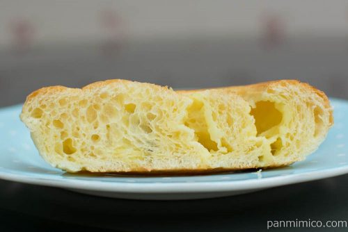 小麦粉は全て国産小麦で、そのうち60％が「ゆめちから」です。（手粉を除く）断面図