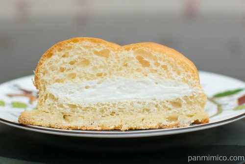 サクサク食感クッキーミルク【Pasco】断面図