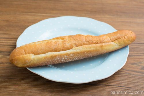 マチノパン　コーヒーのフランスパン【ローソン】横から見た図