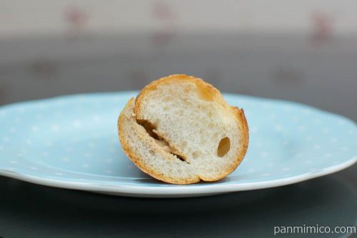 マチノパン　コーヒーのフランスパン【ローソン】横から見た図