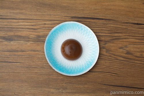 プルショアン　-ぷるもちショコラ＆あんこ-【ローソン】上から見た図